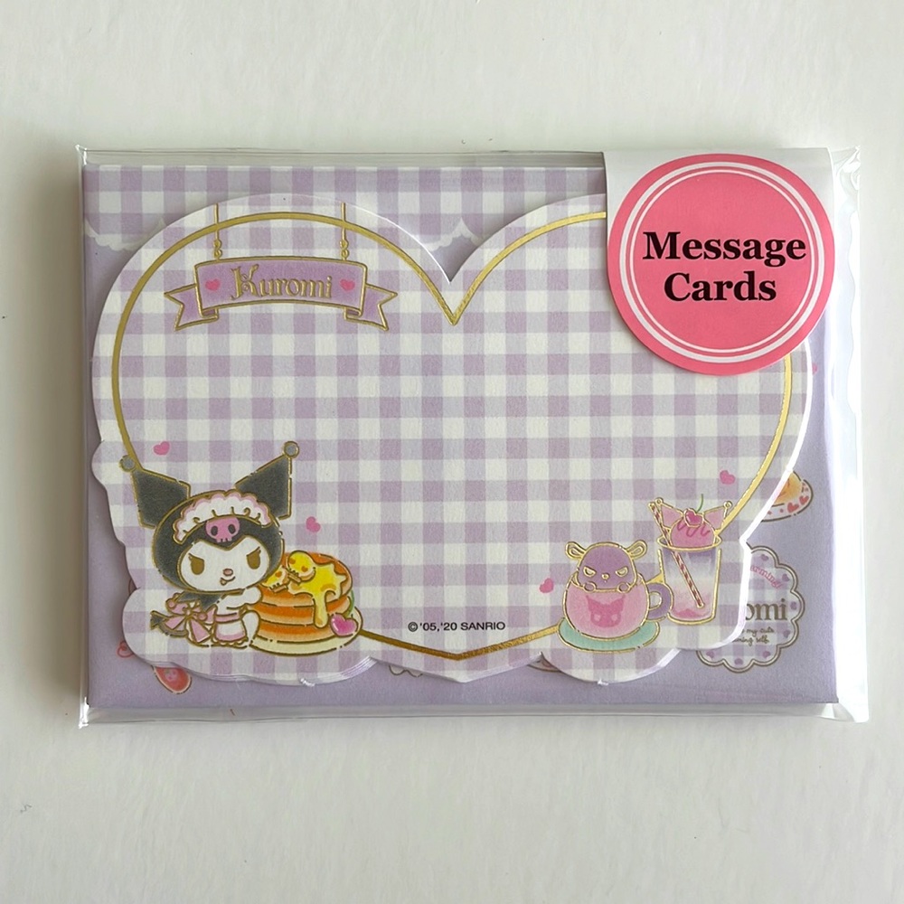 Sanrio Kuromi Mini Message Cards